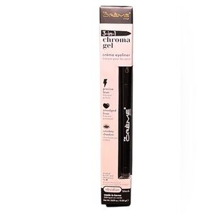The Crème Shop 3-in-1 Chroma Gel Eyeliner - Obsidian Black